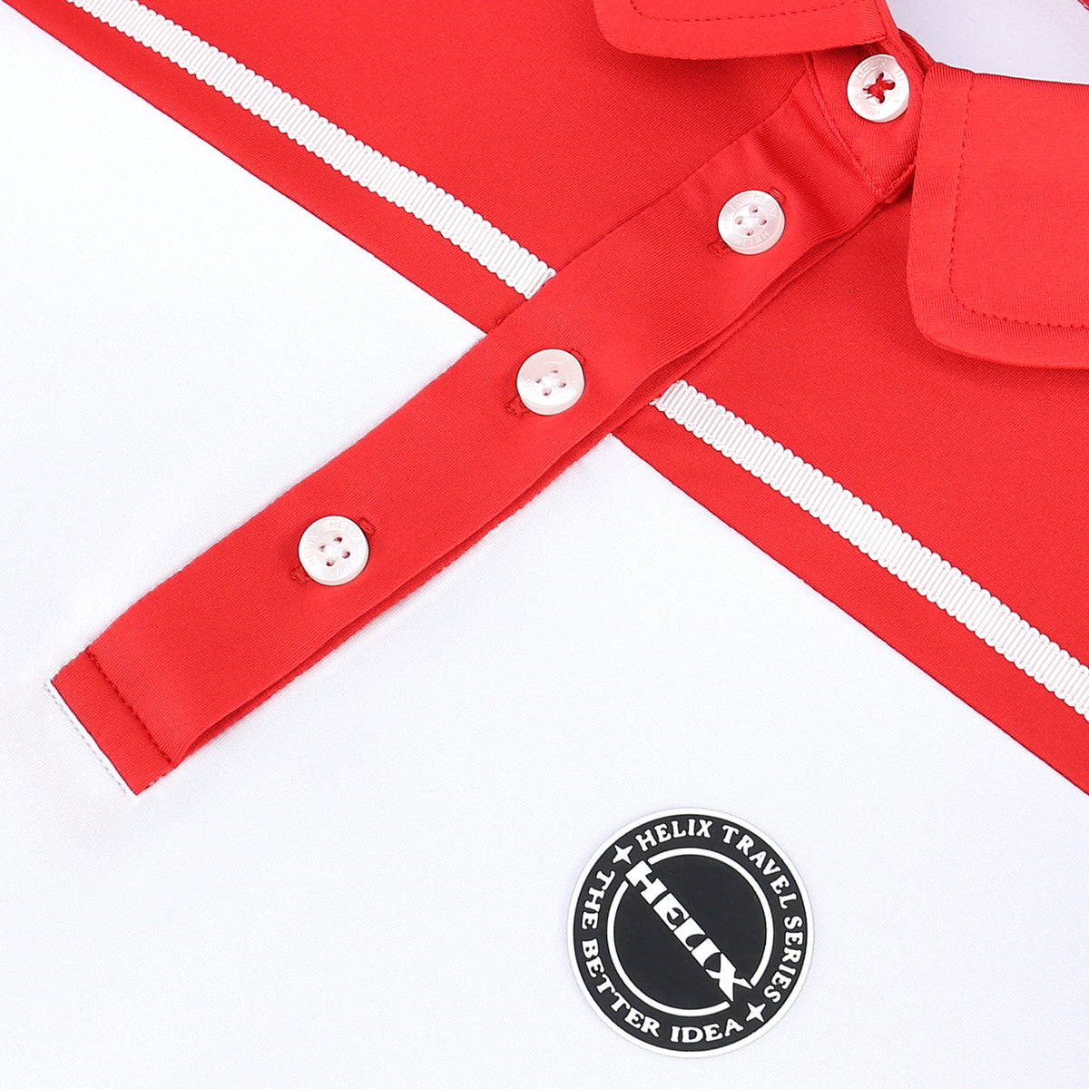 Women's long-sleeved POLO shirt H60251F