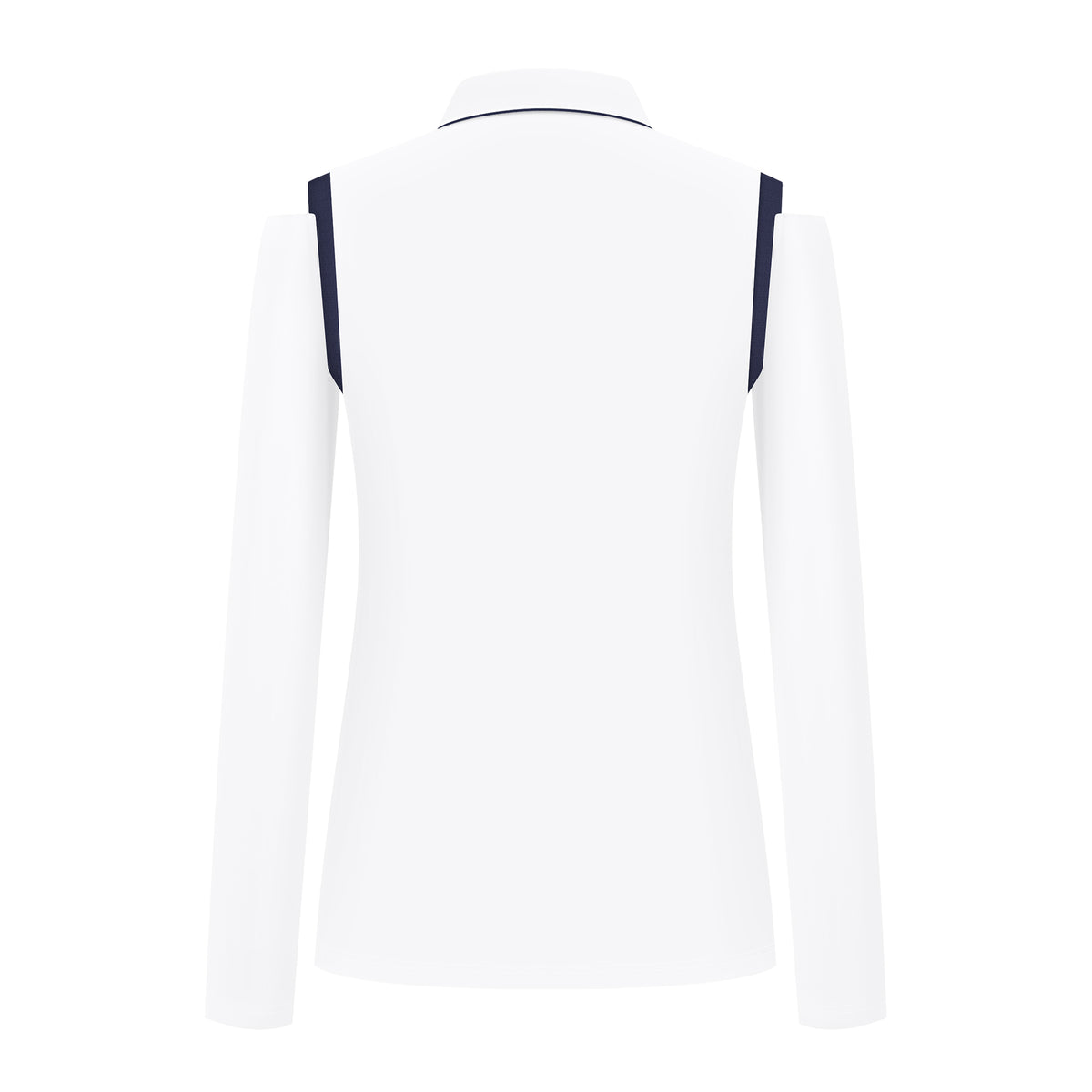 Women's long-sleeved POLO shirt H60257F