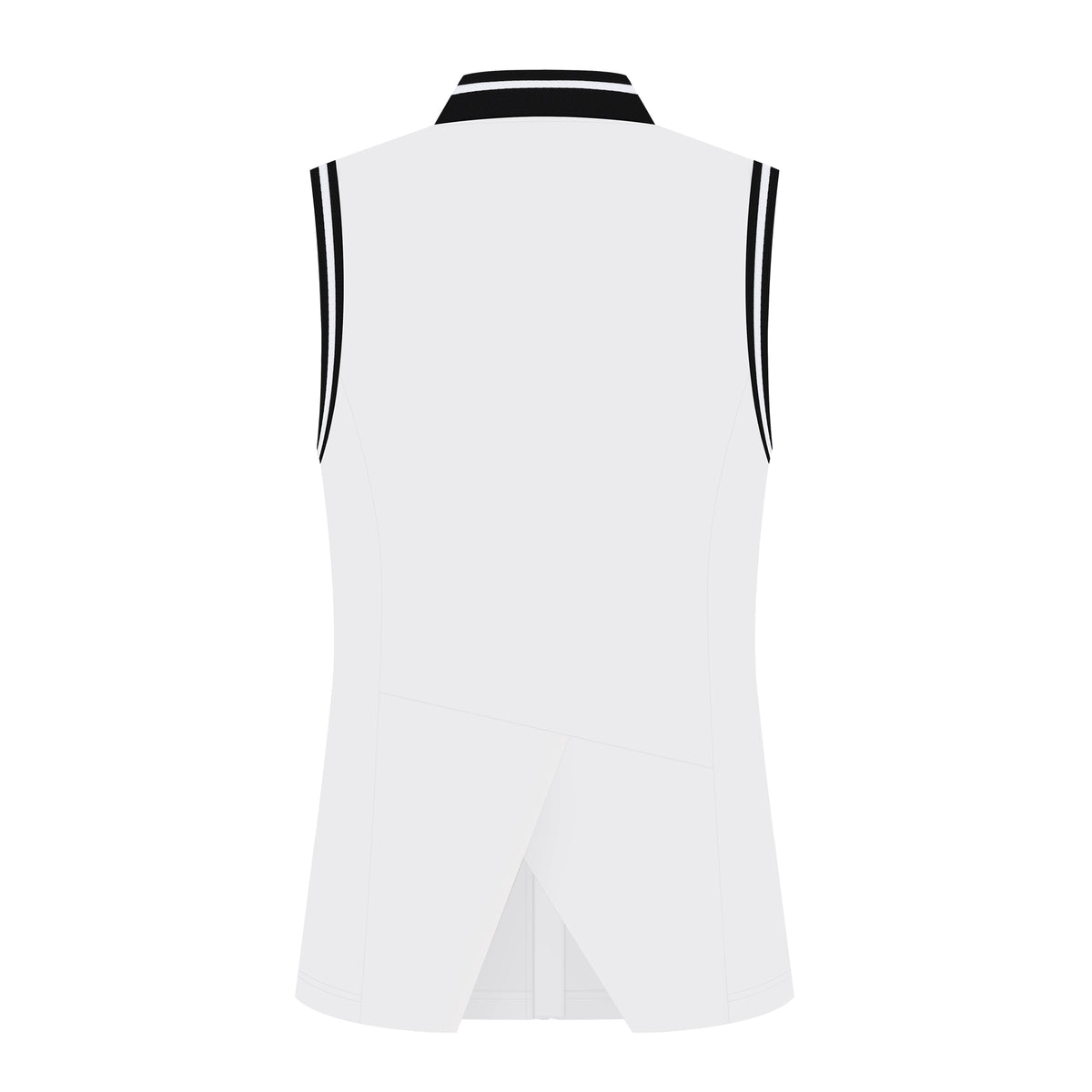 Rear Slit Vest For Women H60306F