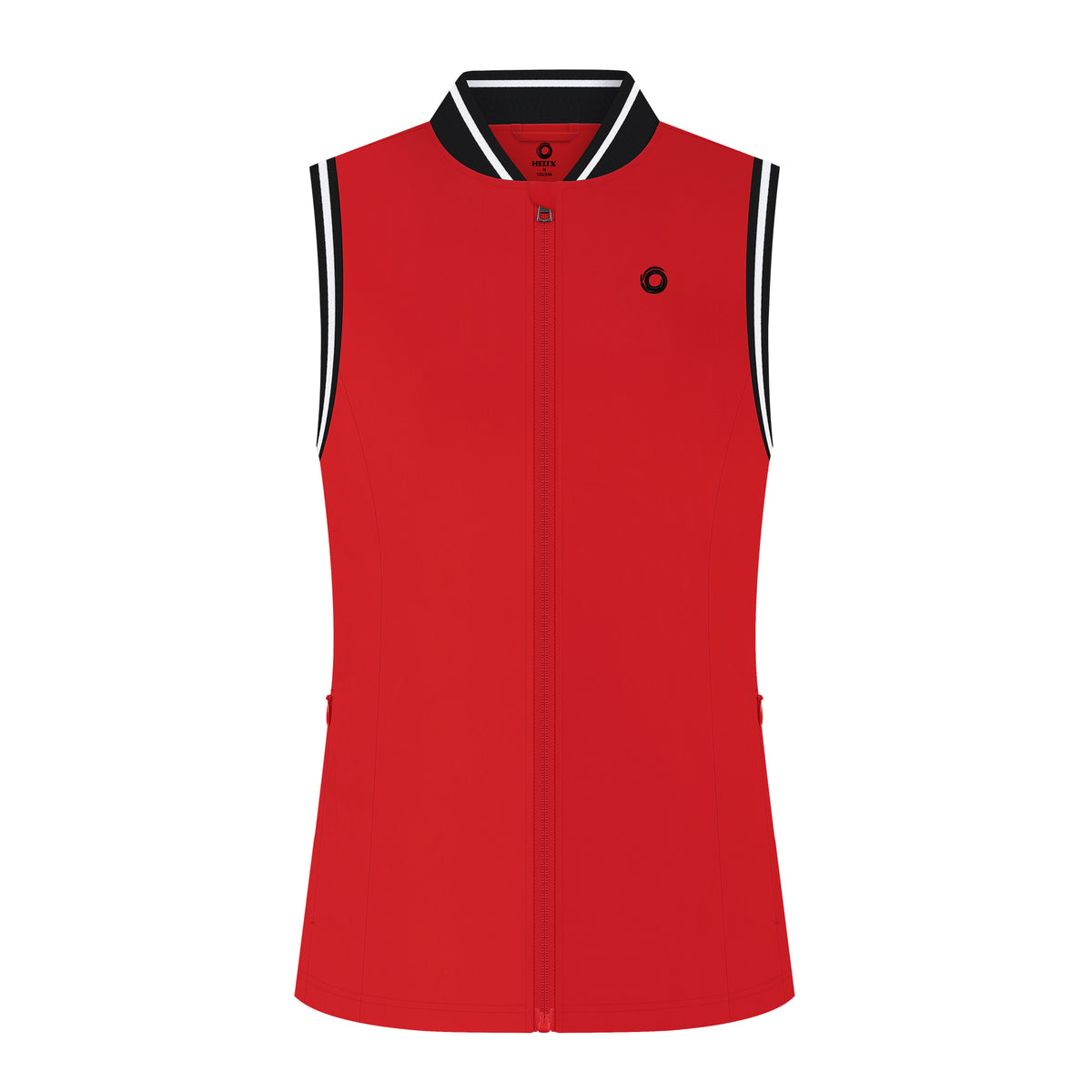 Rear Slit Vest For Women H60306F