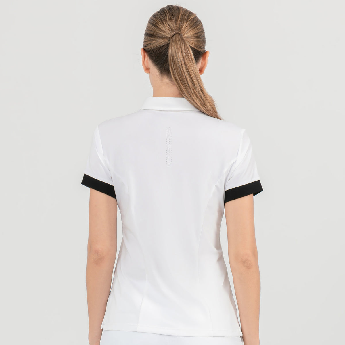 Women's short-sleeved POLO shirt H60111F