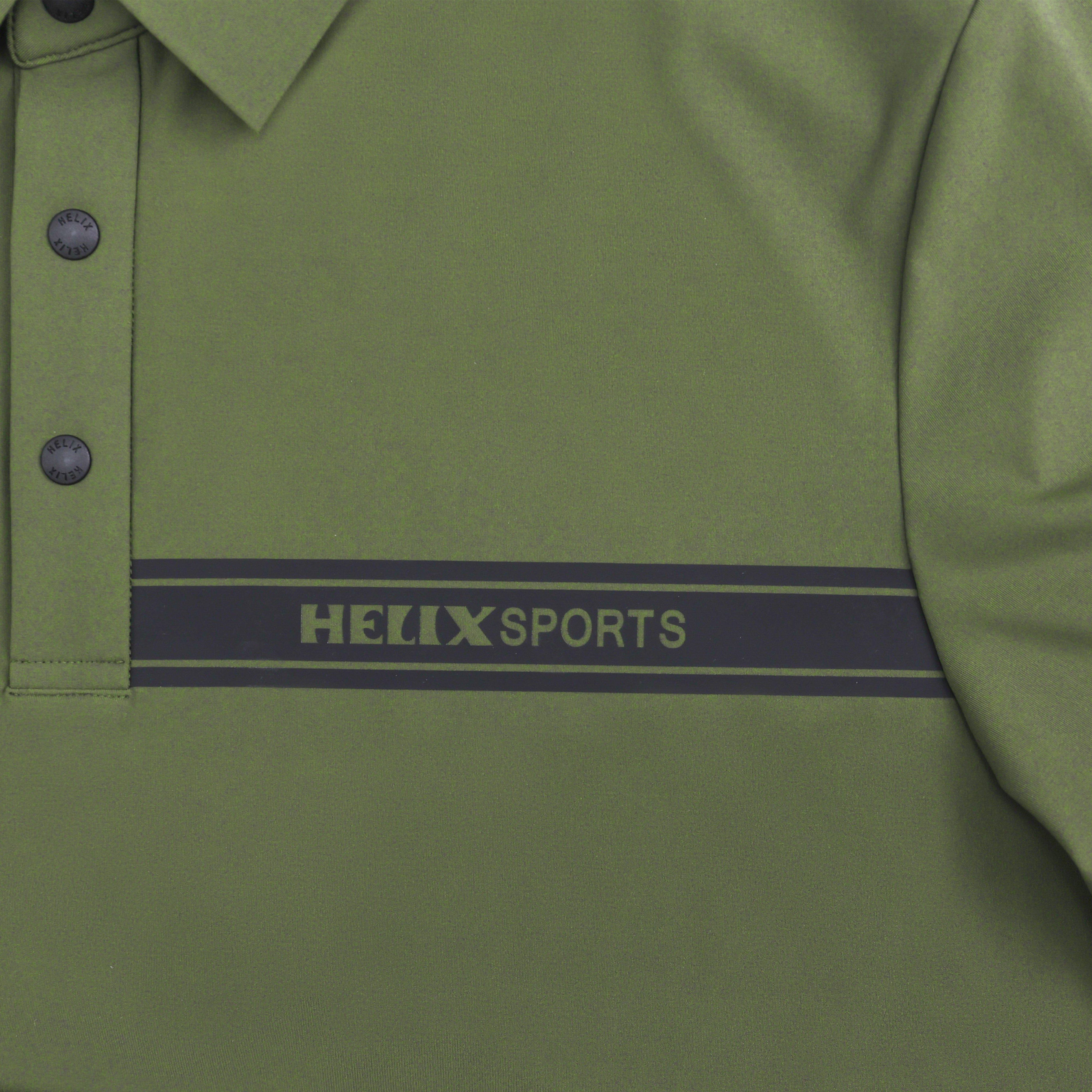 Men's Long Sleeve Polo Shirt HELIX