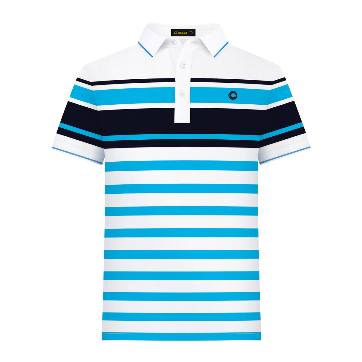 Striped Polo Shirt For Men H60142