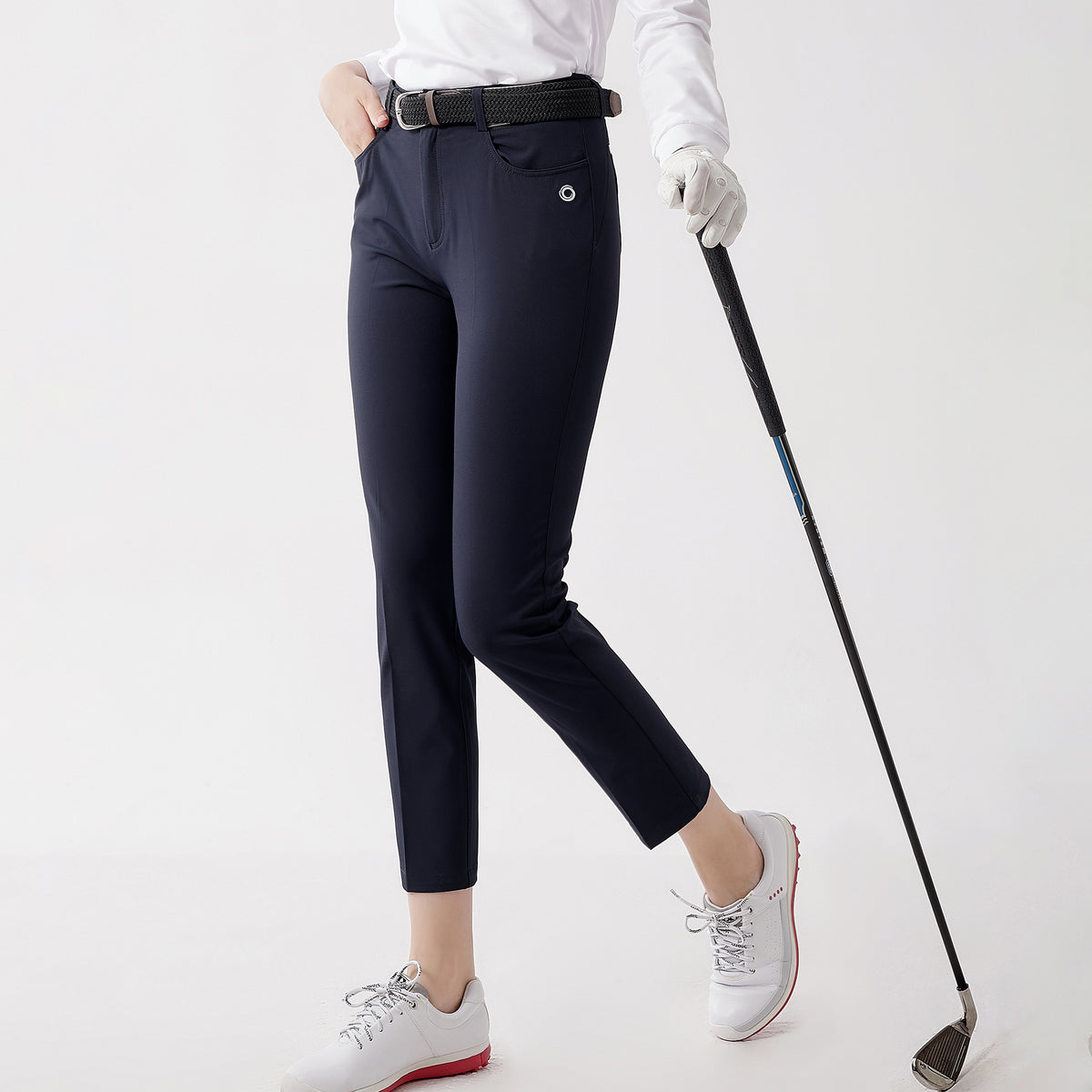 Women's woven cropped pants H60748F