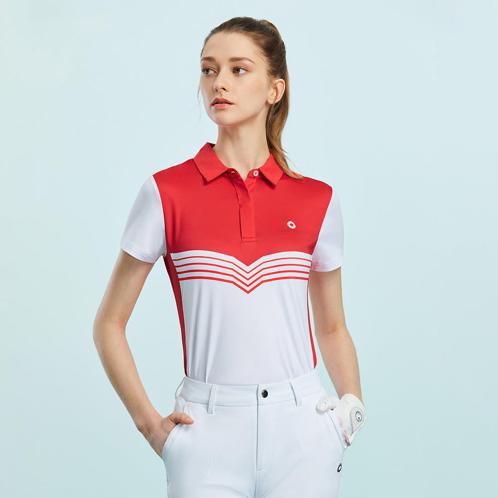 Women's Short Sleeve Polo Shirt HELIX