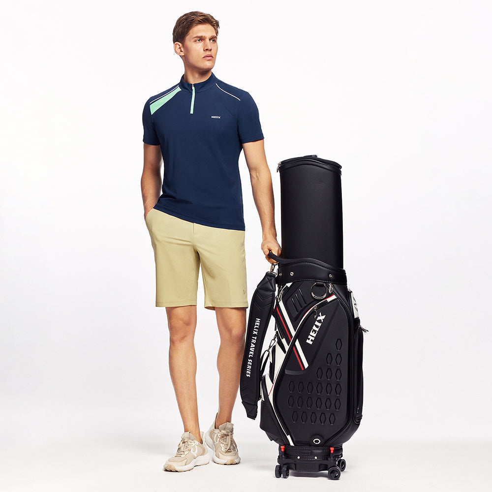 Men's Standing Collar T-shirt HELIX