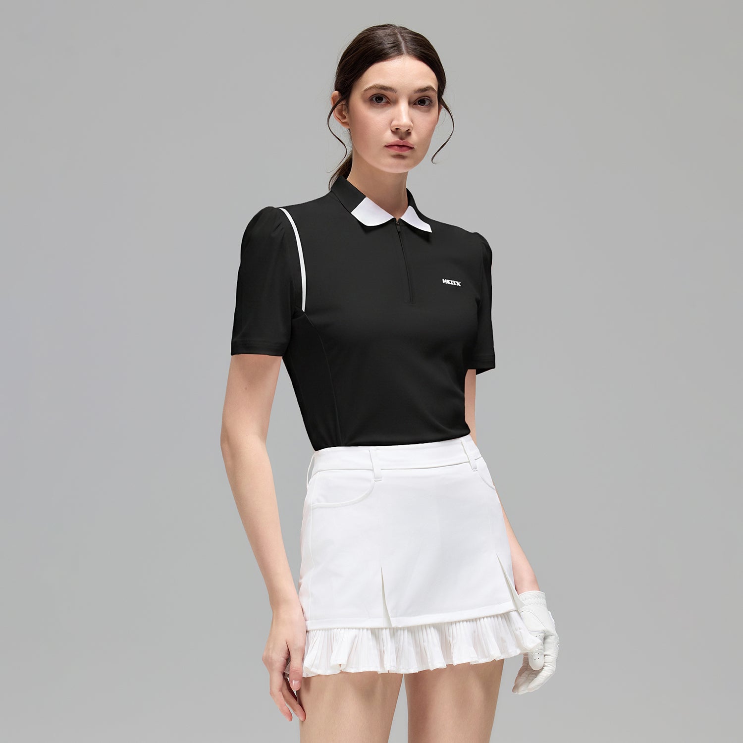 Women's short-sleeved POLO shirt