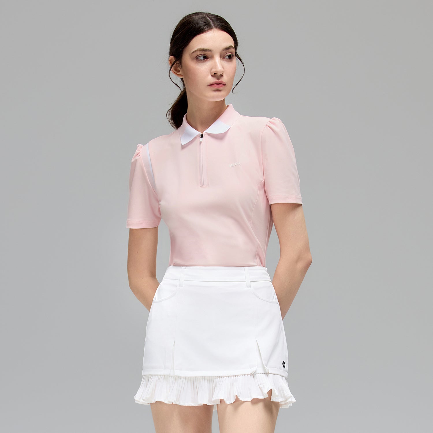 Women's short-sleeved POLO shirt