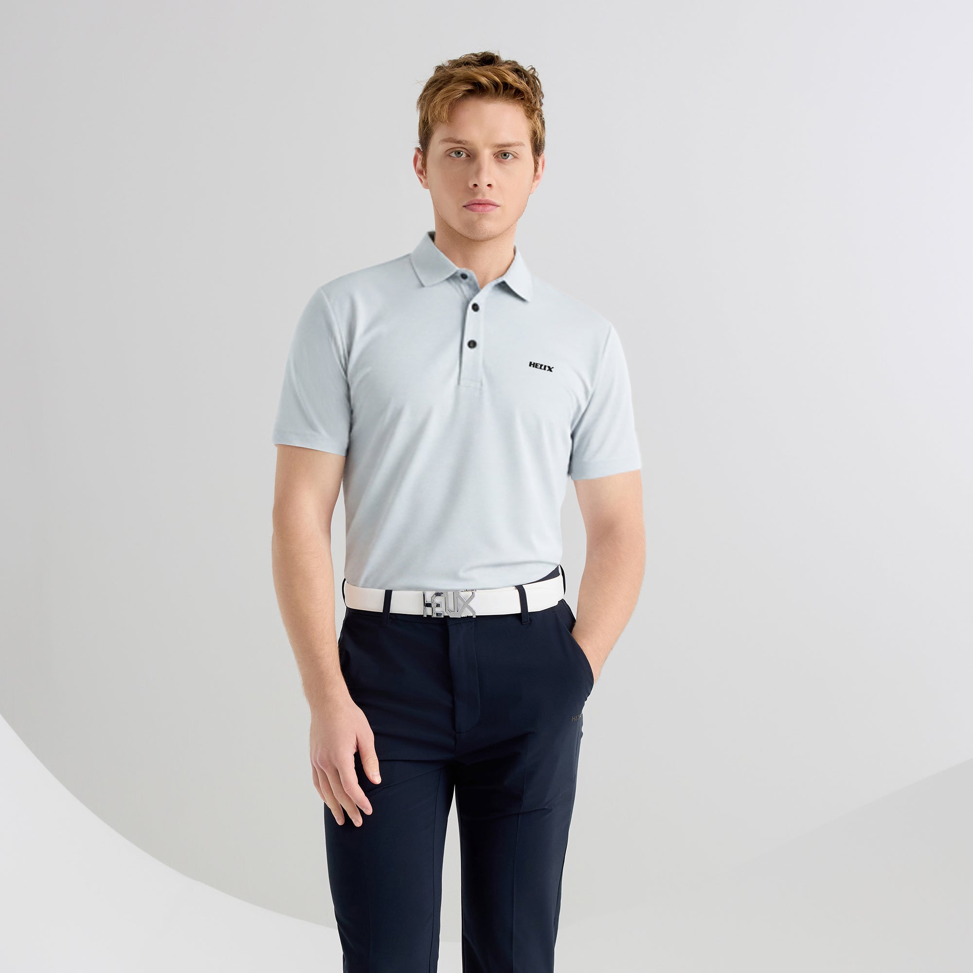 Men's short-sleeve polo shirt