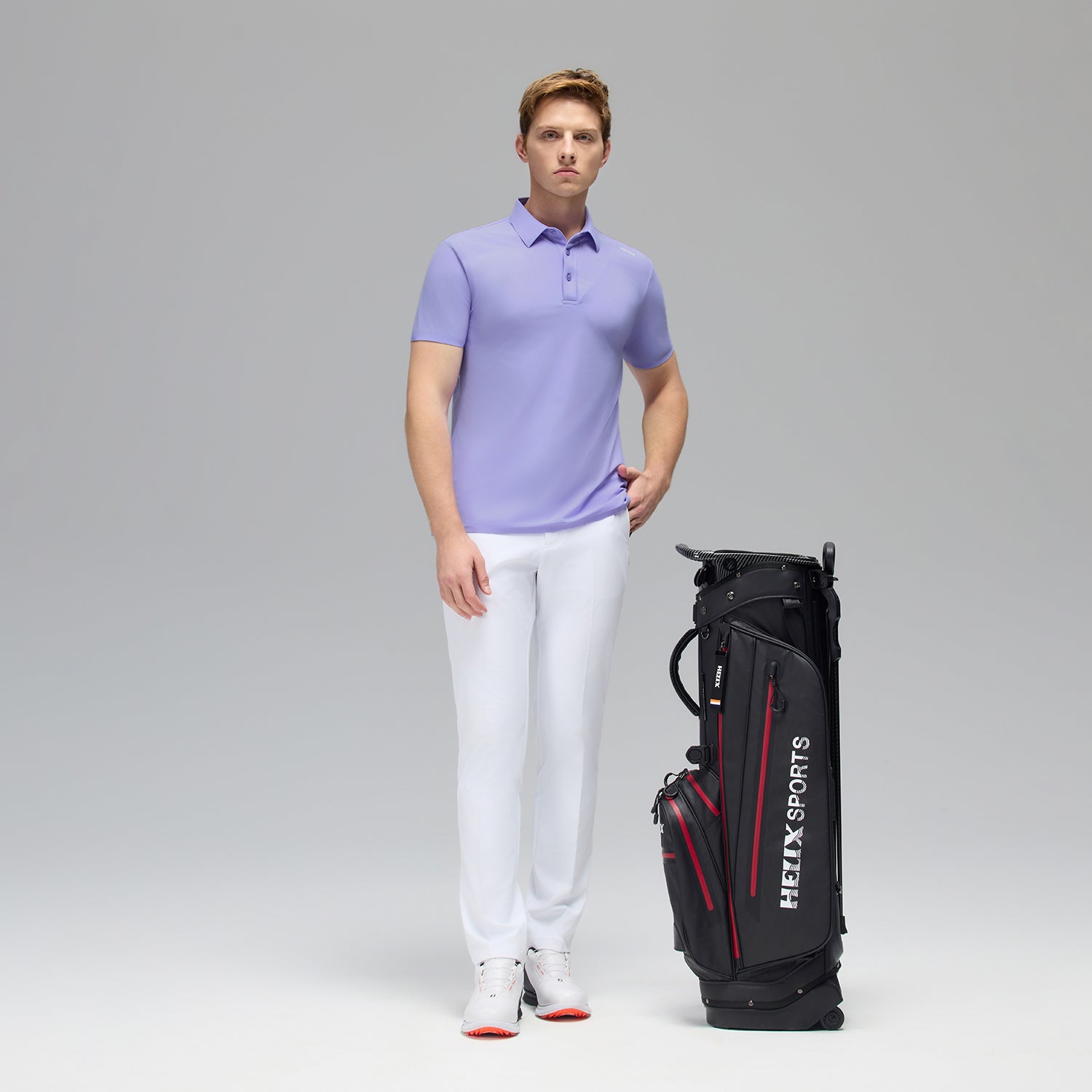 Men's short-sleeve polo shirt