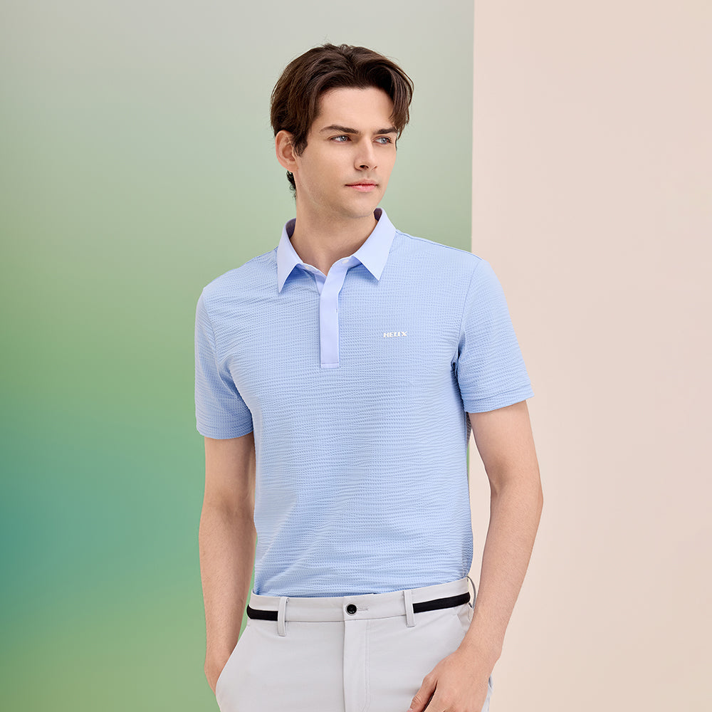 Men's Short Sleeve Polo Shirt HELIX