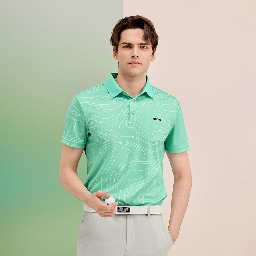 Men's Short Sleeve Polo Shirt HELIX