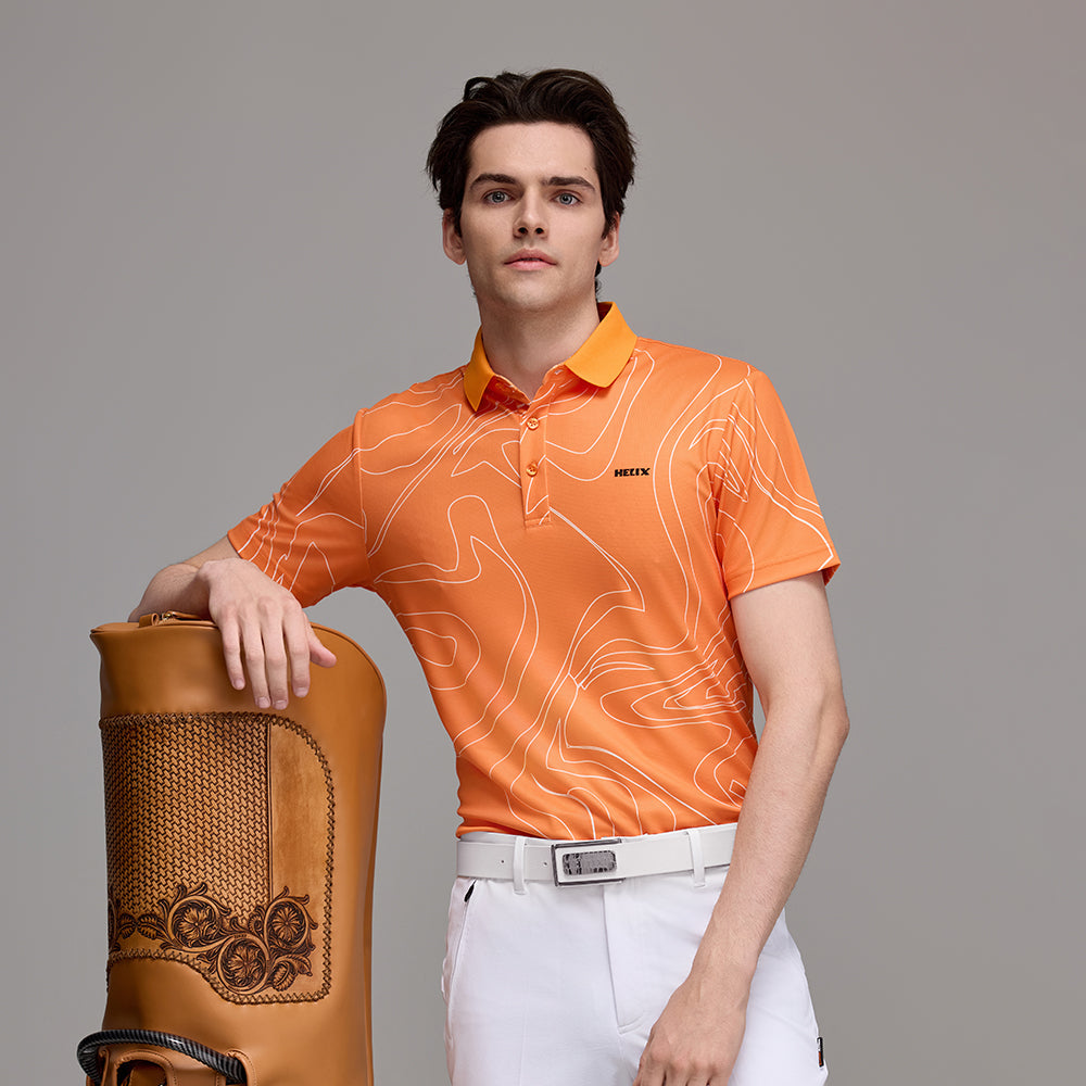 Men's Short Sleeve Polo Shirt HELIX