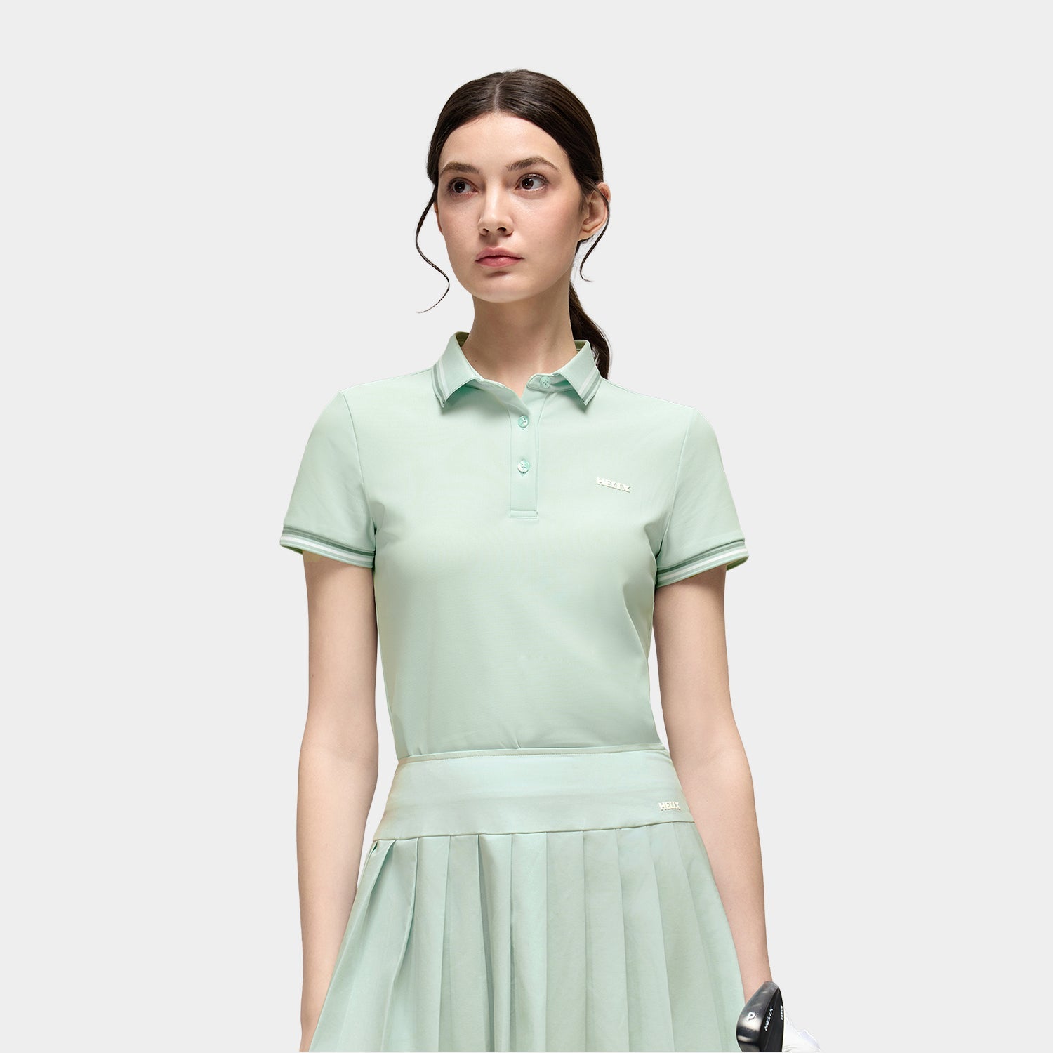Women's short-sleeve polo shirt HELIX