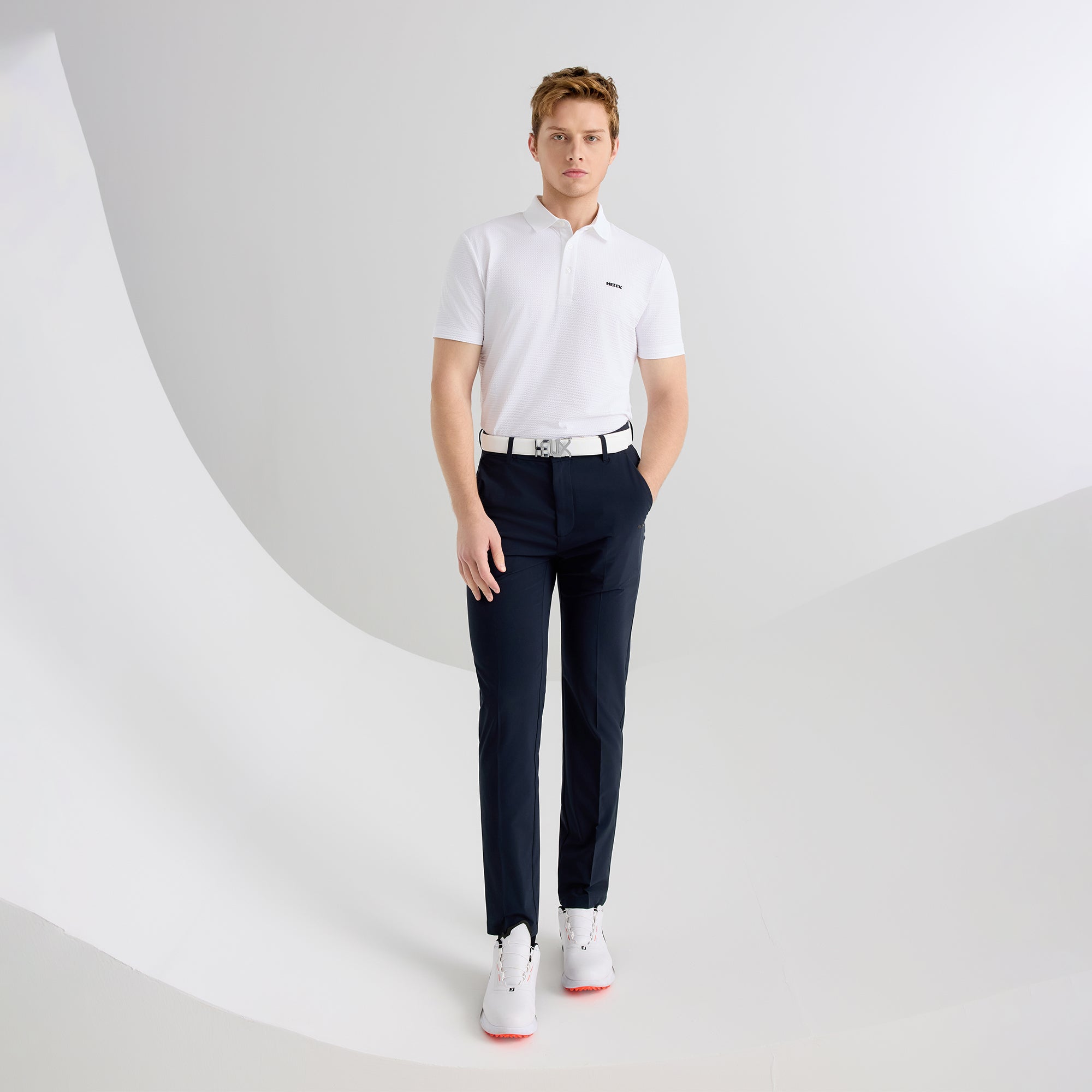 Men's short-sleeve polo shirt