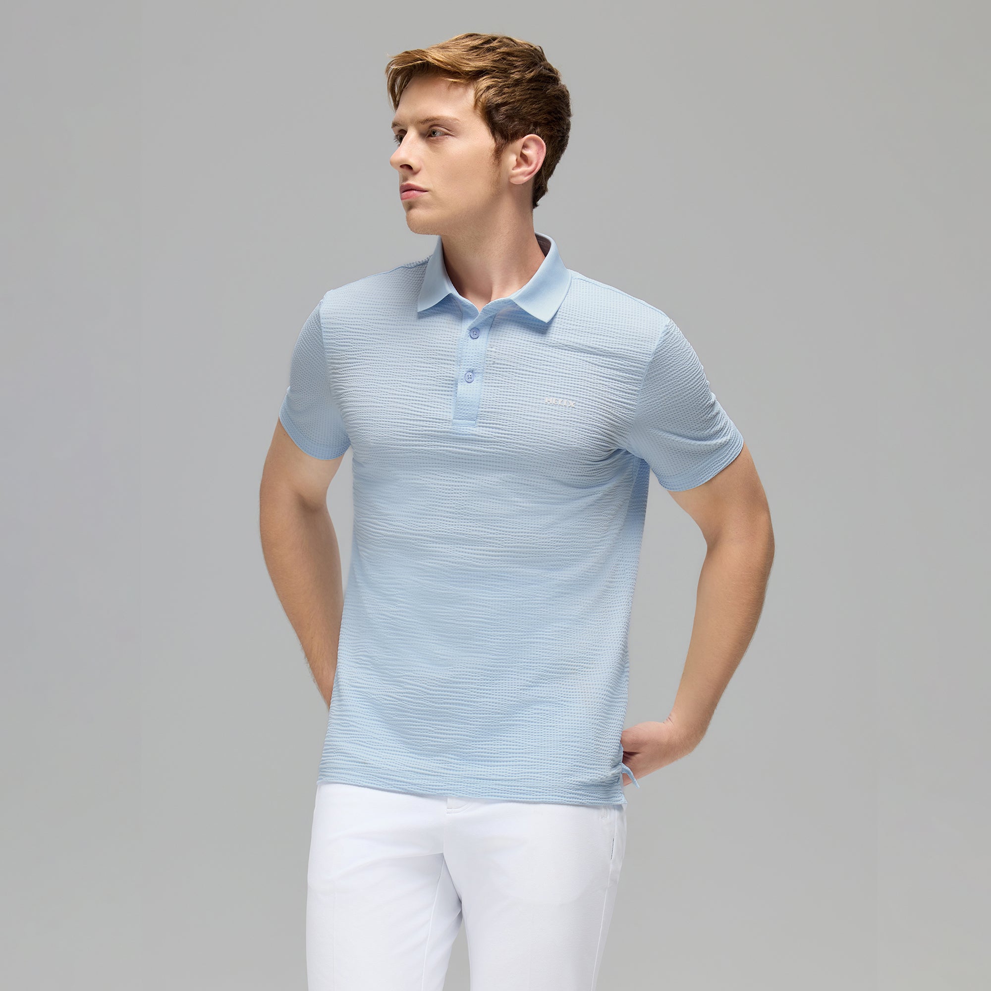 Men's short-sleeve polo shirt