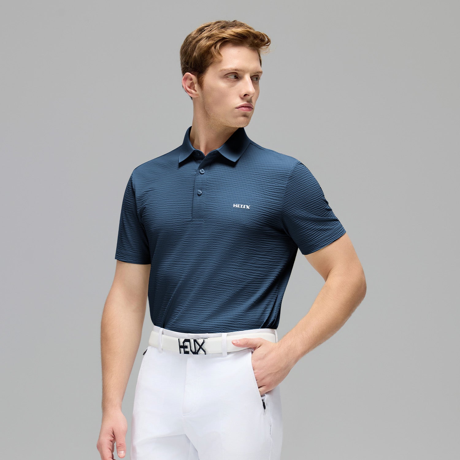 Men's short-sleeve polo shirt