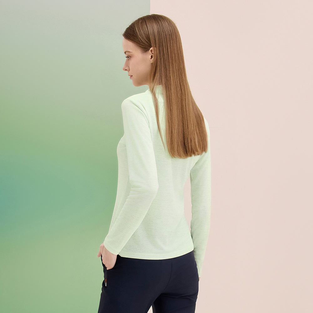 Women's Long Sleeve Polo Shirt HELIX