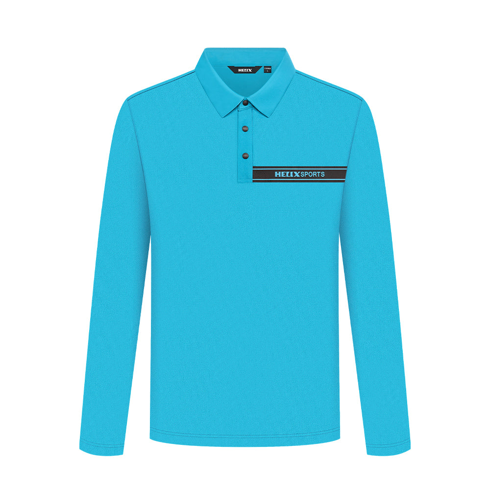 Men's Long Sleeve Polo Shirt
