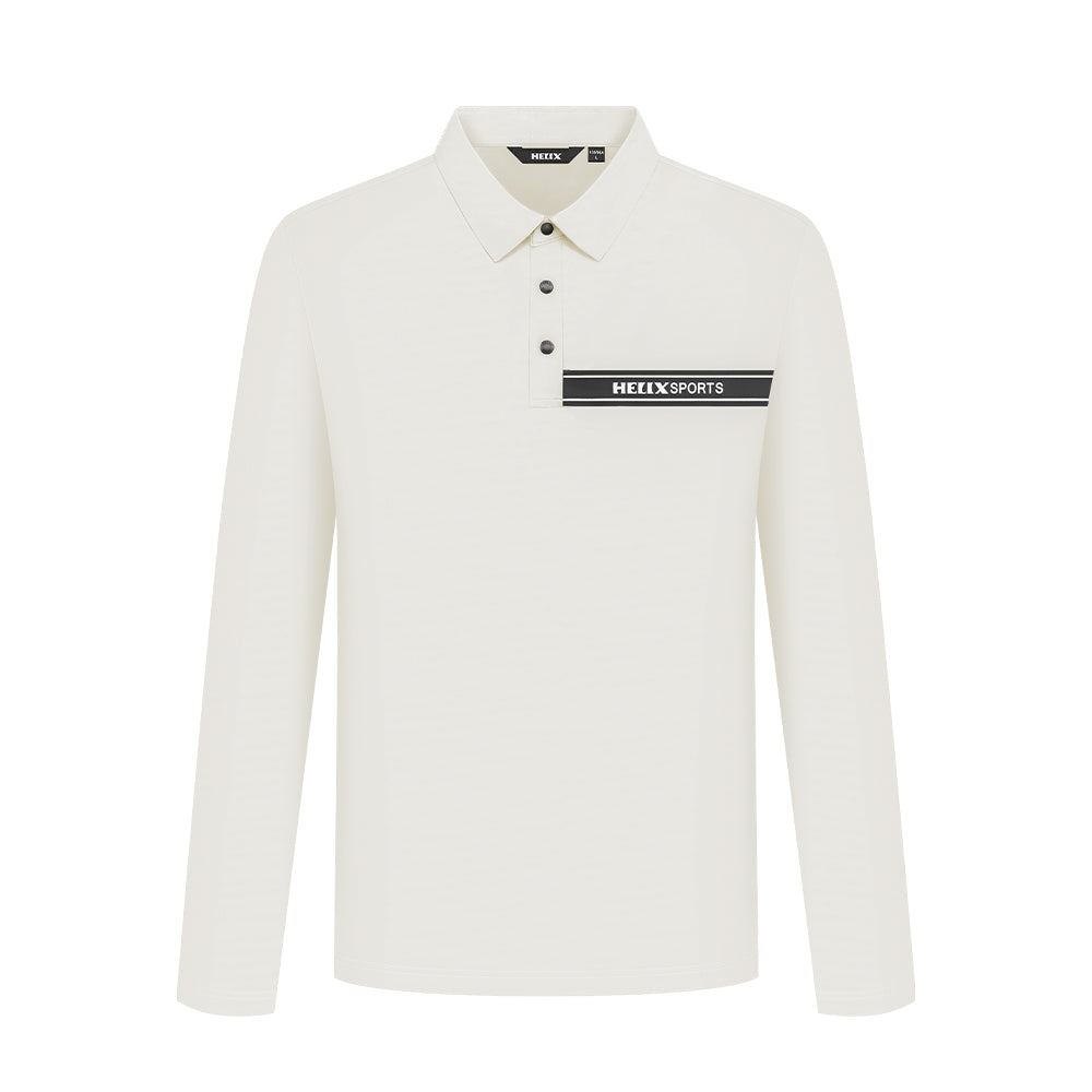 Men's Long Sleeve Polo Shirt