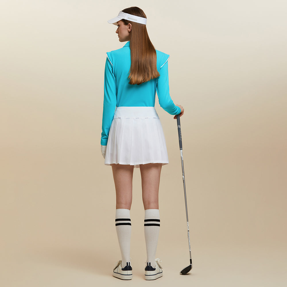 Women's Long Sleeve Polo Shirt HELIX