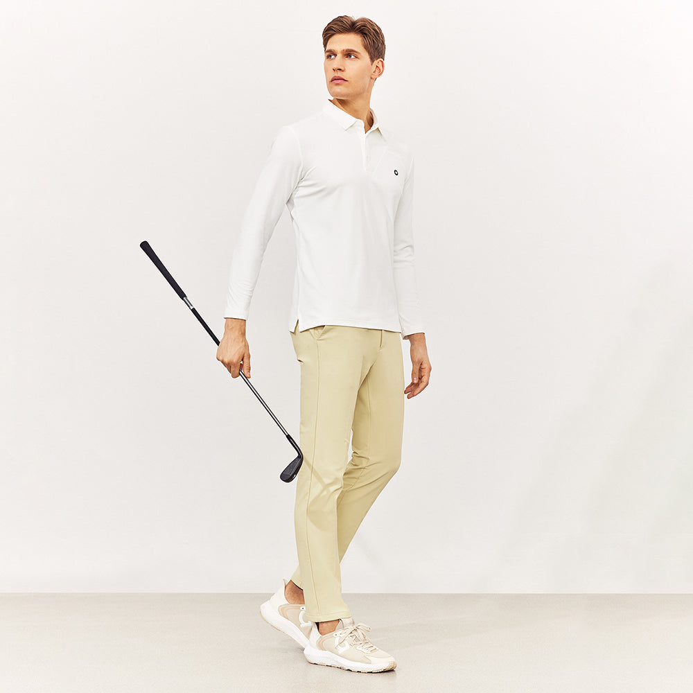 Men's Long Sleeve Polo Shirt HELIX