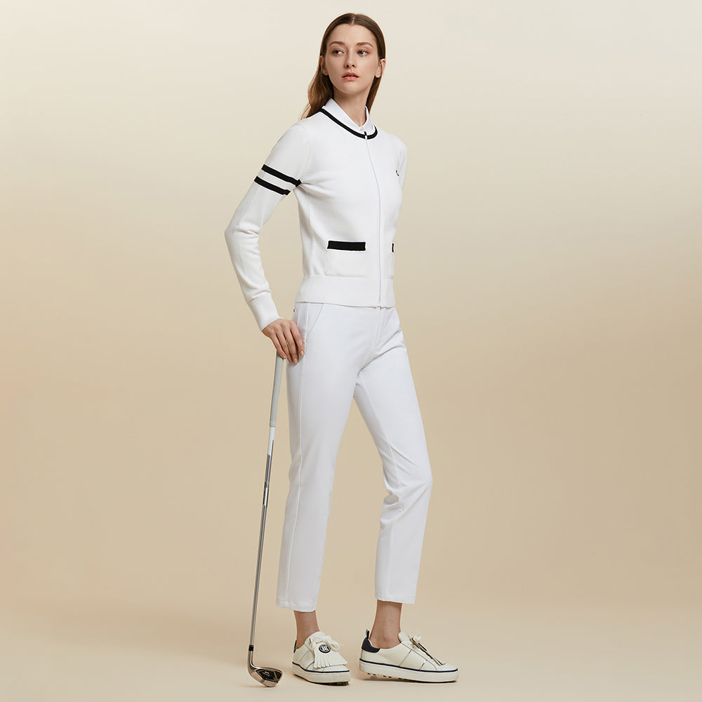 Women's Round Neck Cardigan HELIX