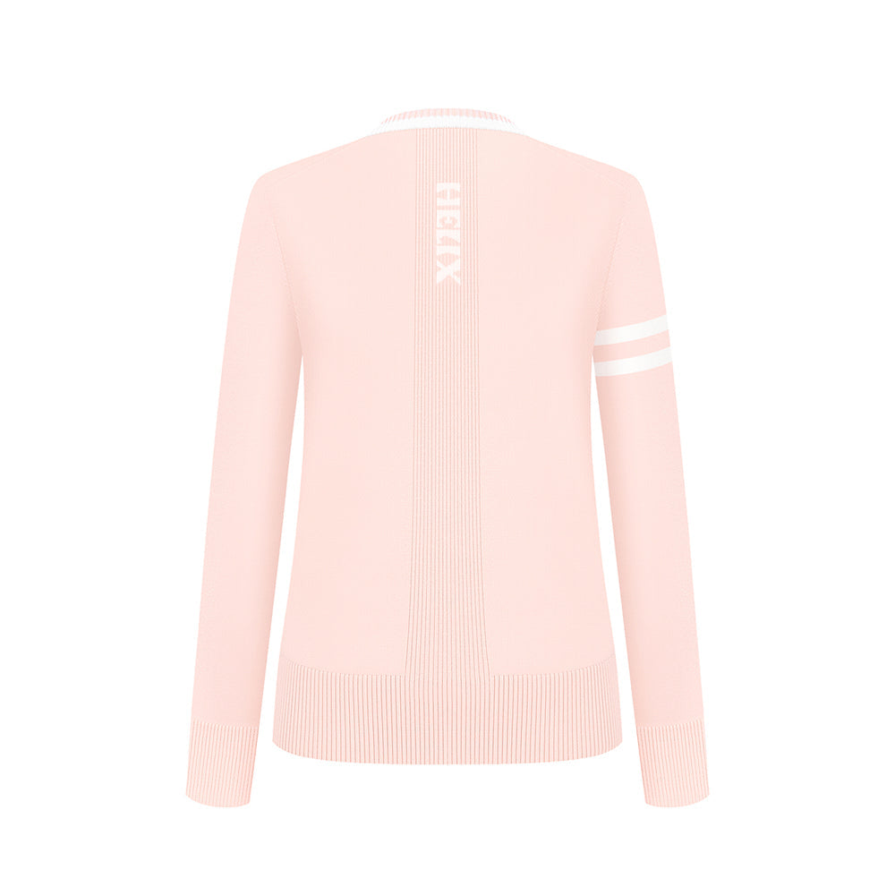 Women's Round Neck Cardigan HELIX