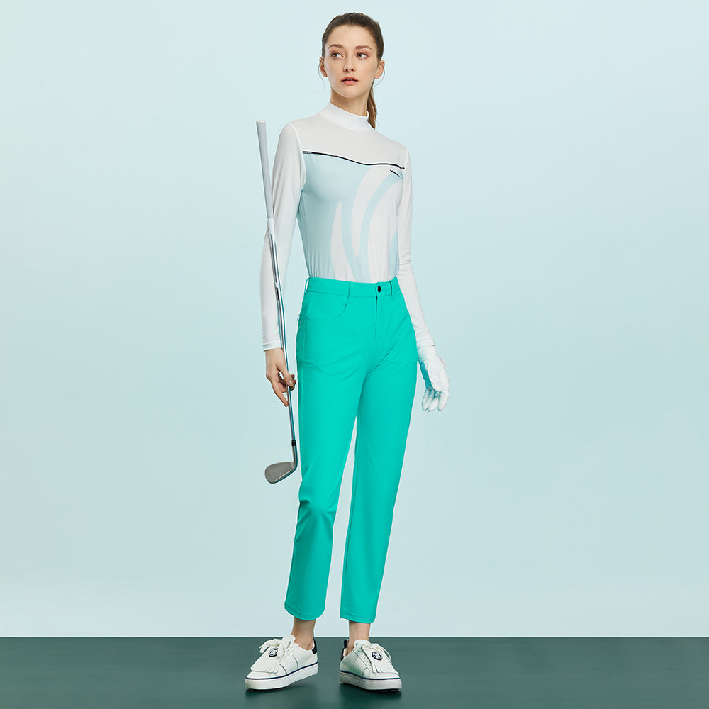 Women's Knitted Cropped Pants HELIX