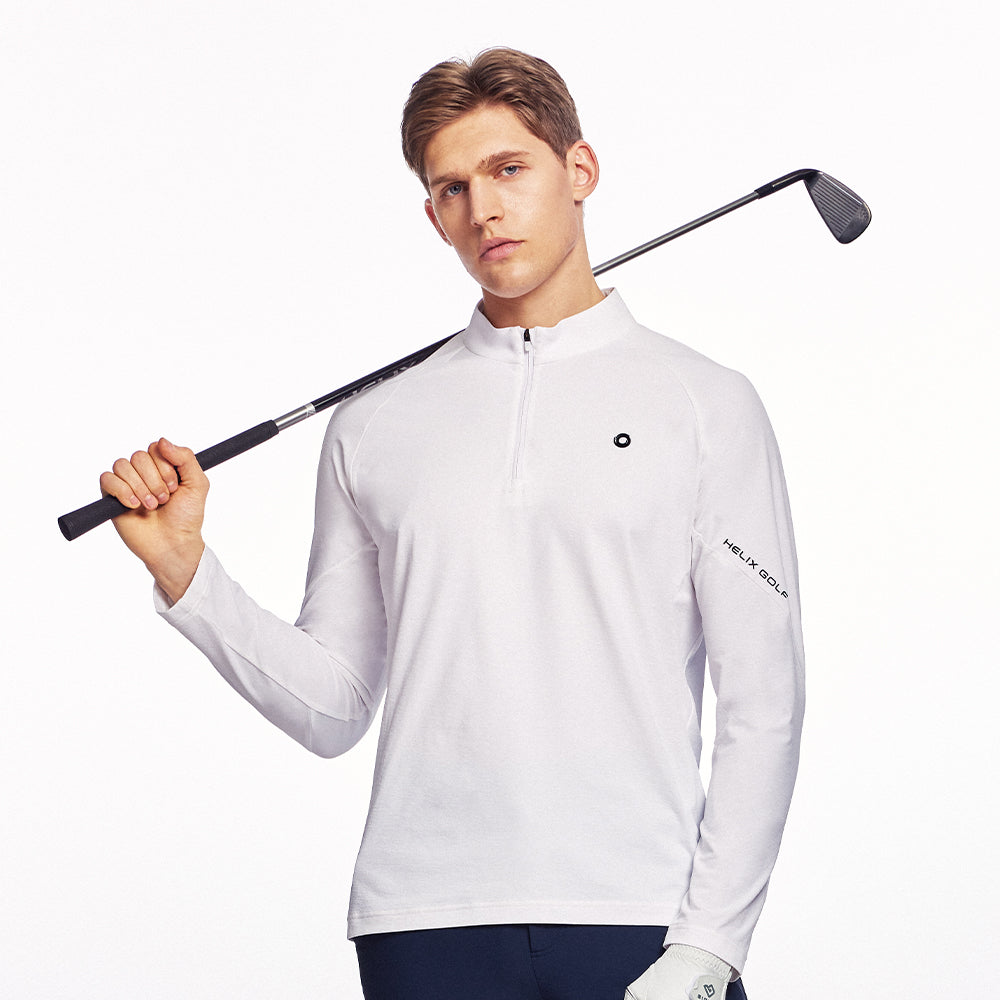Men-s-long-sleeve-polo-T-shirt HELIX