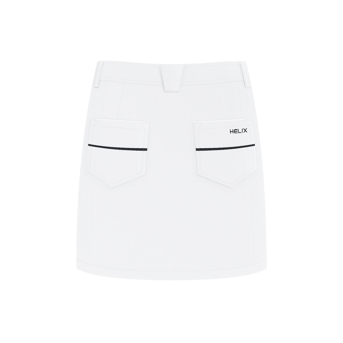 Elastic woven skirt for women
