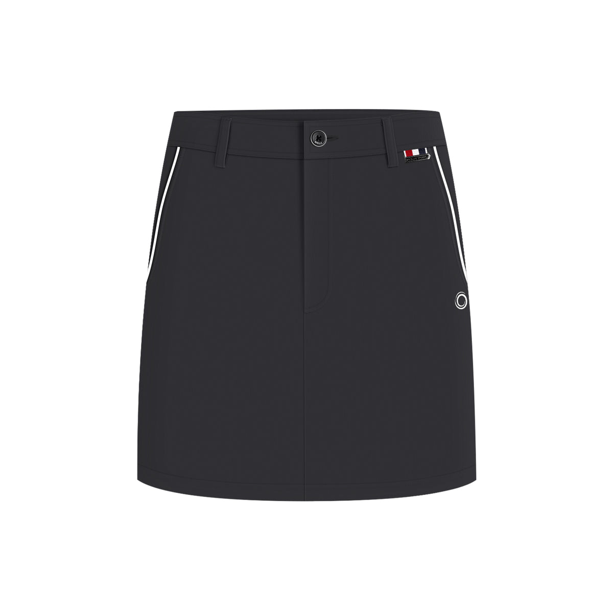 Elastic woven skirt for women
