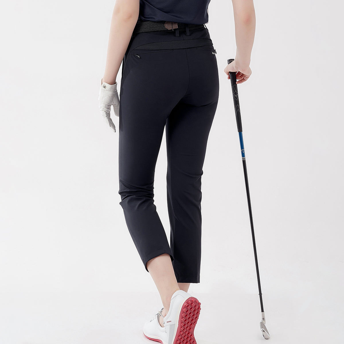 Women's woven cropped pants