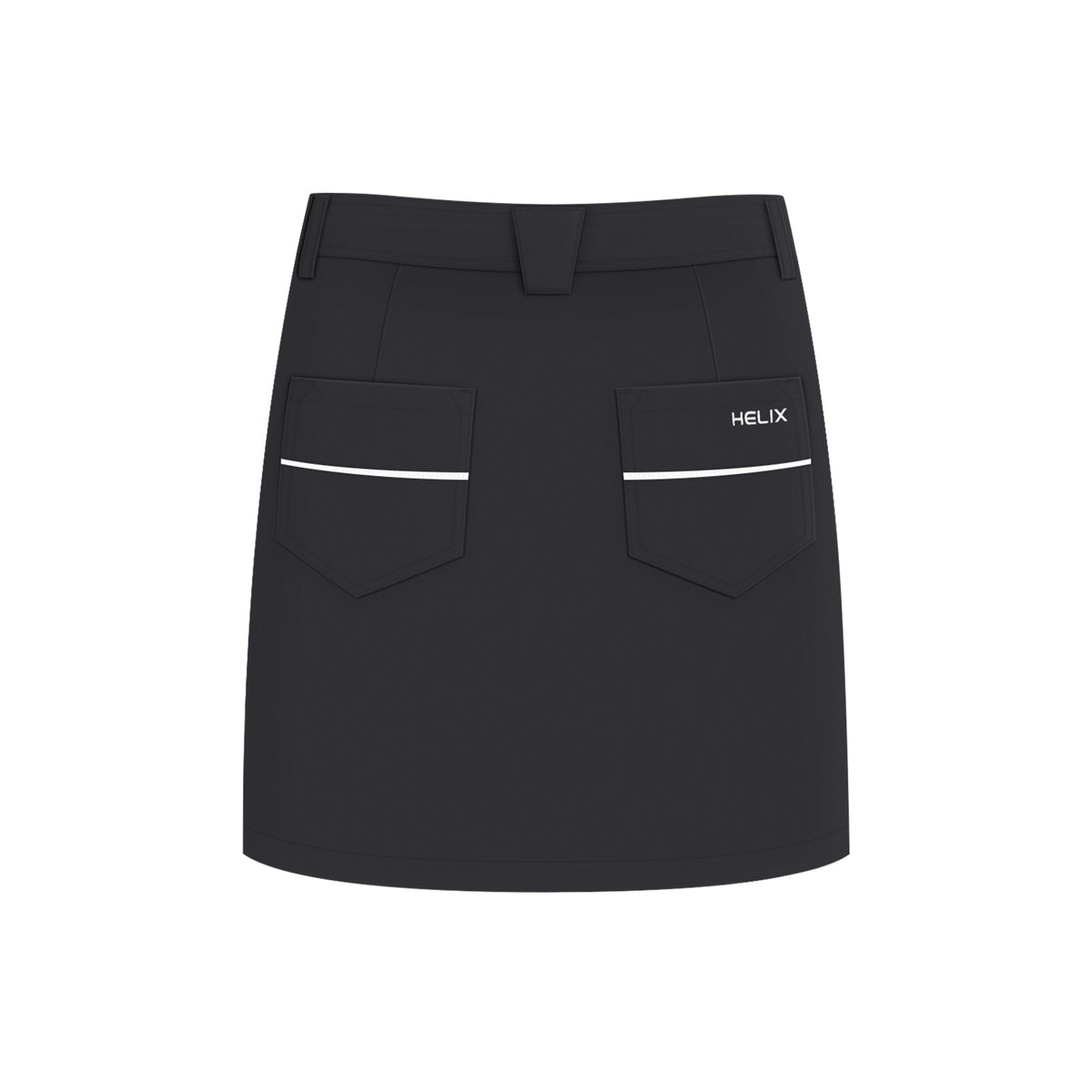 Elastic woven skirt for women