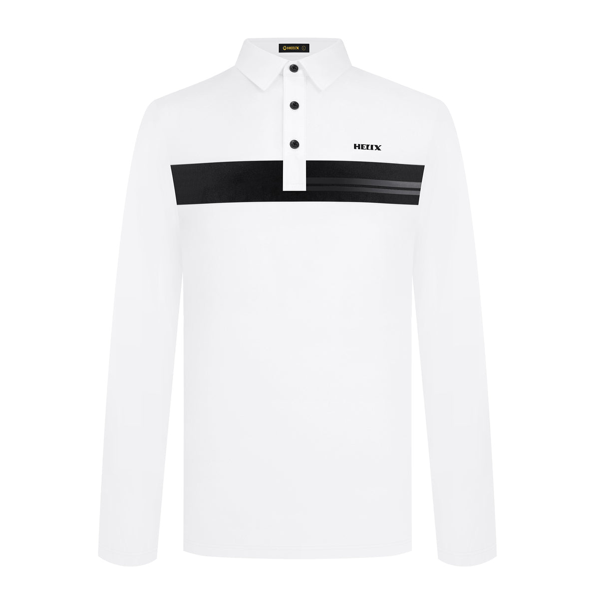 Men's Long-Sleeved Polo Shirt