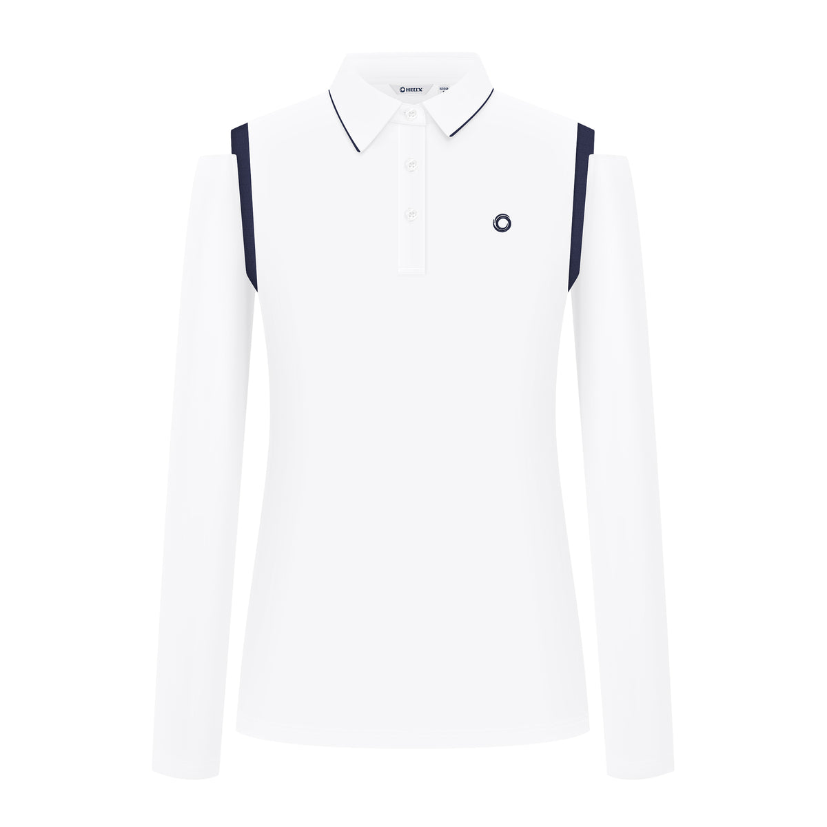 Women's long-sleeved POLO shirt