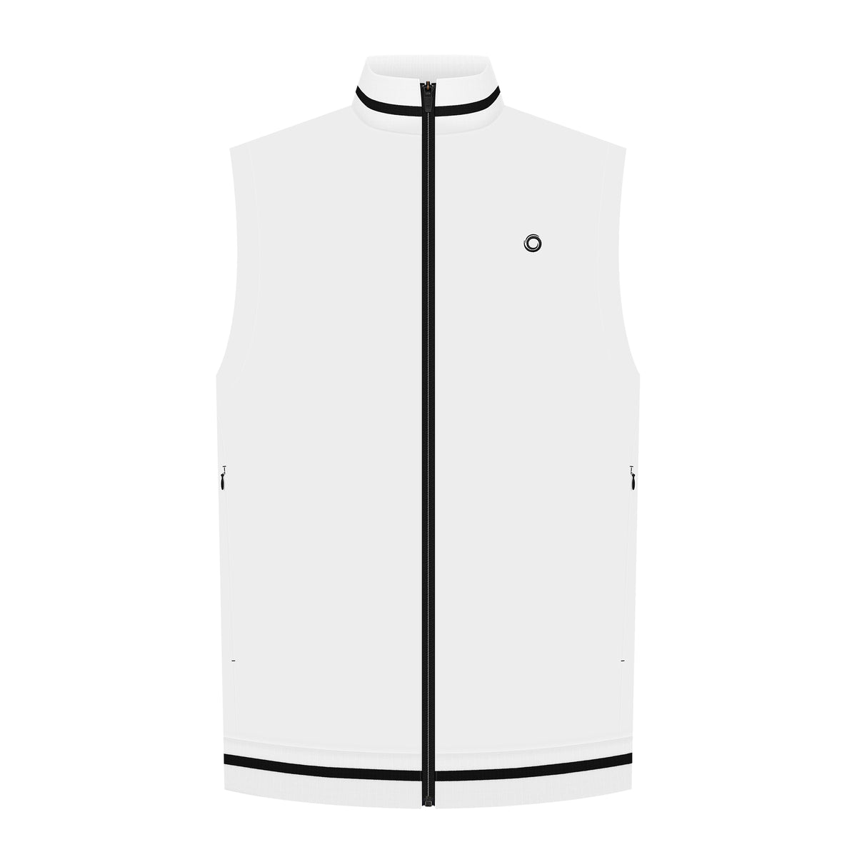 Men's Stand Collar Woven Vest H60320