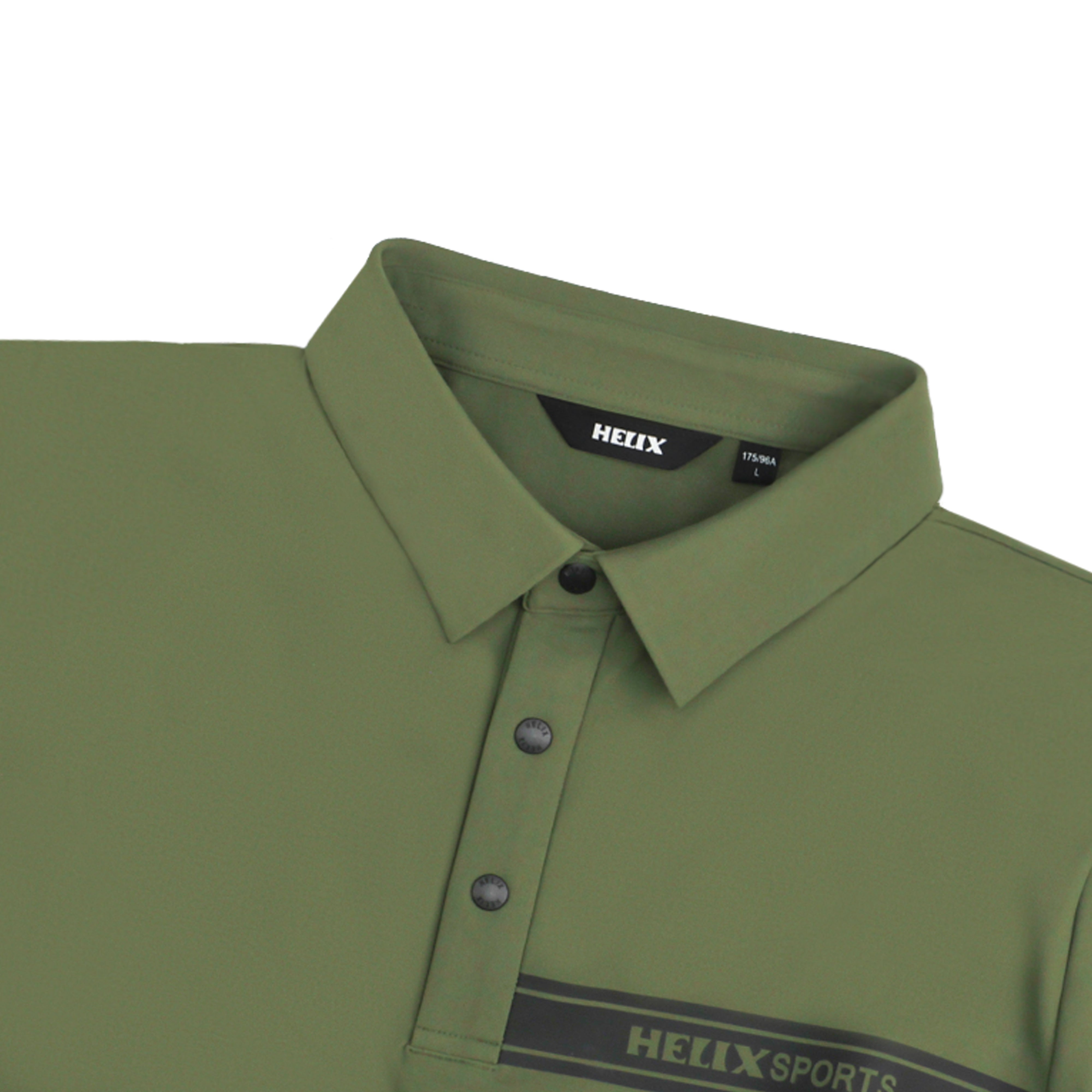 Men's Long Sleeve Polo Shirt HELIX