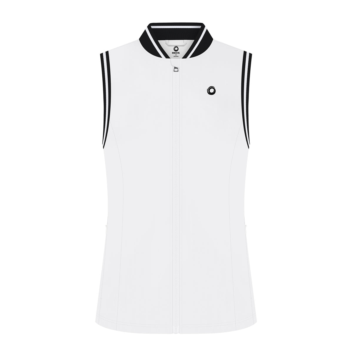 Rear Slit Vest For Women H60306F