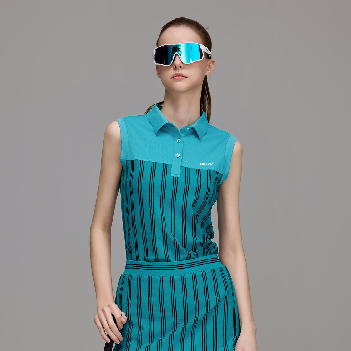 Sleeveless Polo shirt For Women