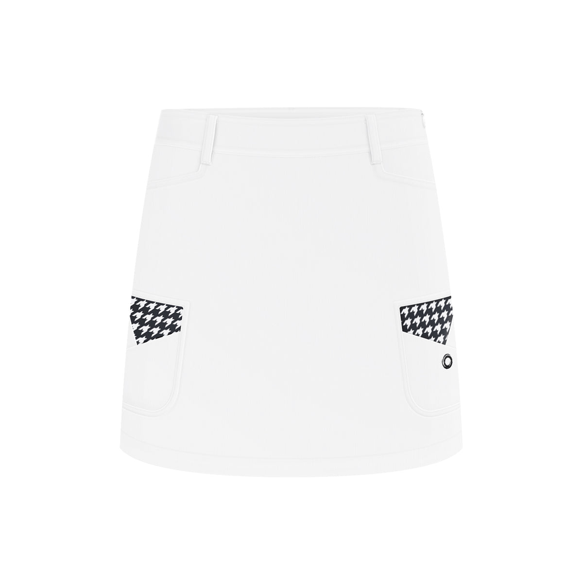 Elastic woven skirt for women