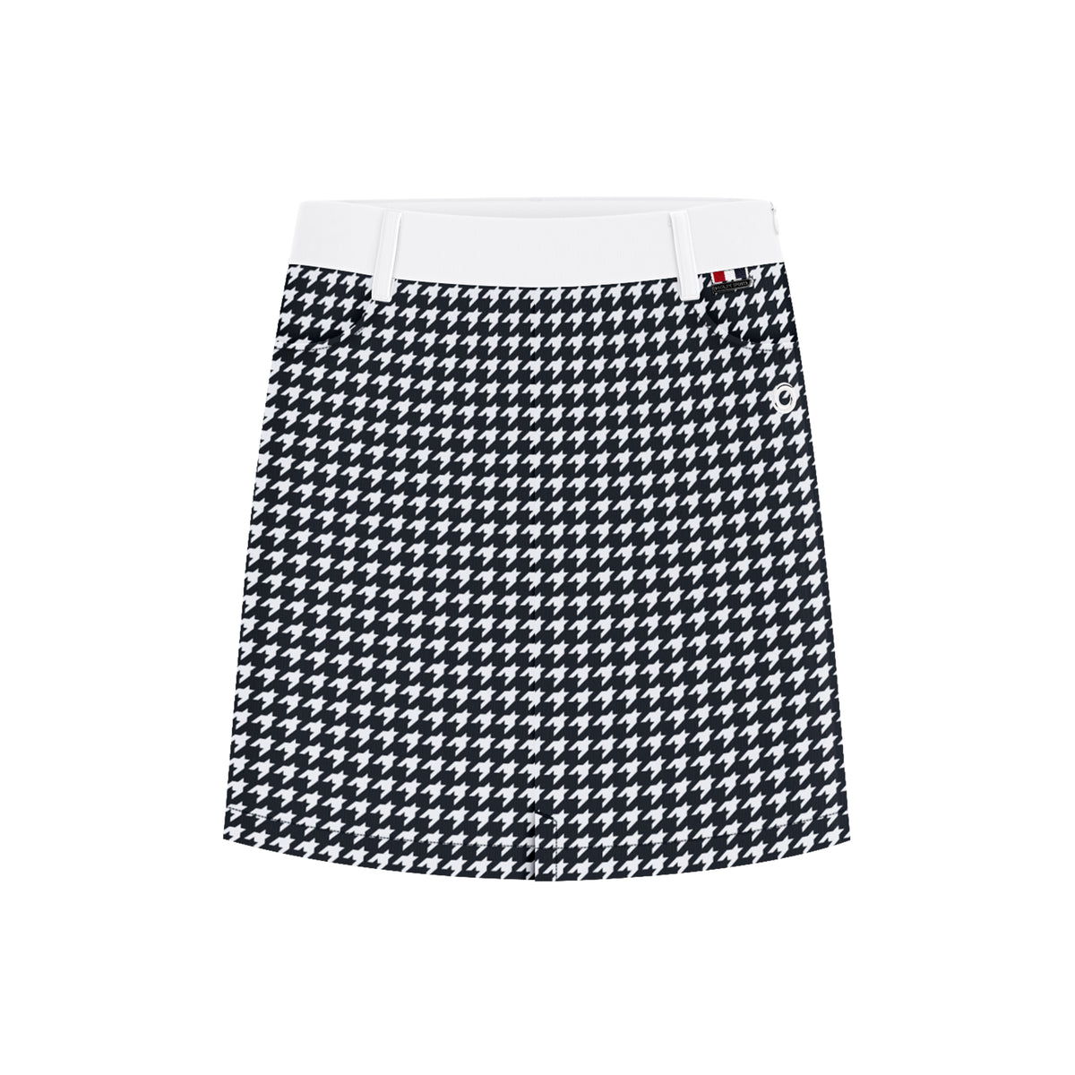 Houndstooth skirt for women