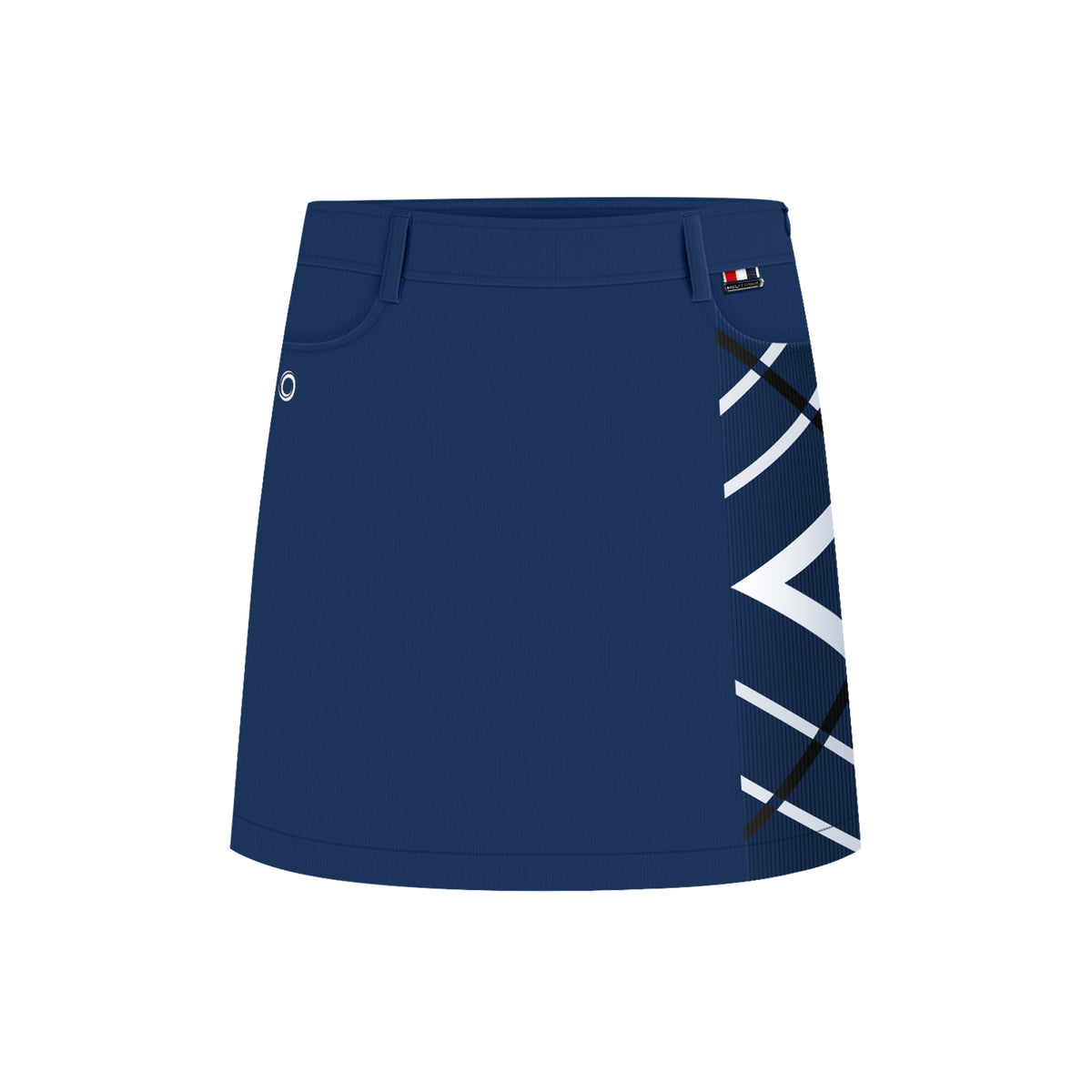 Elastic woven skirt for women