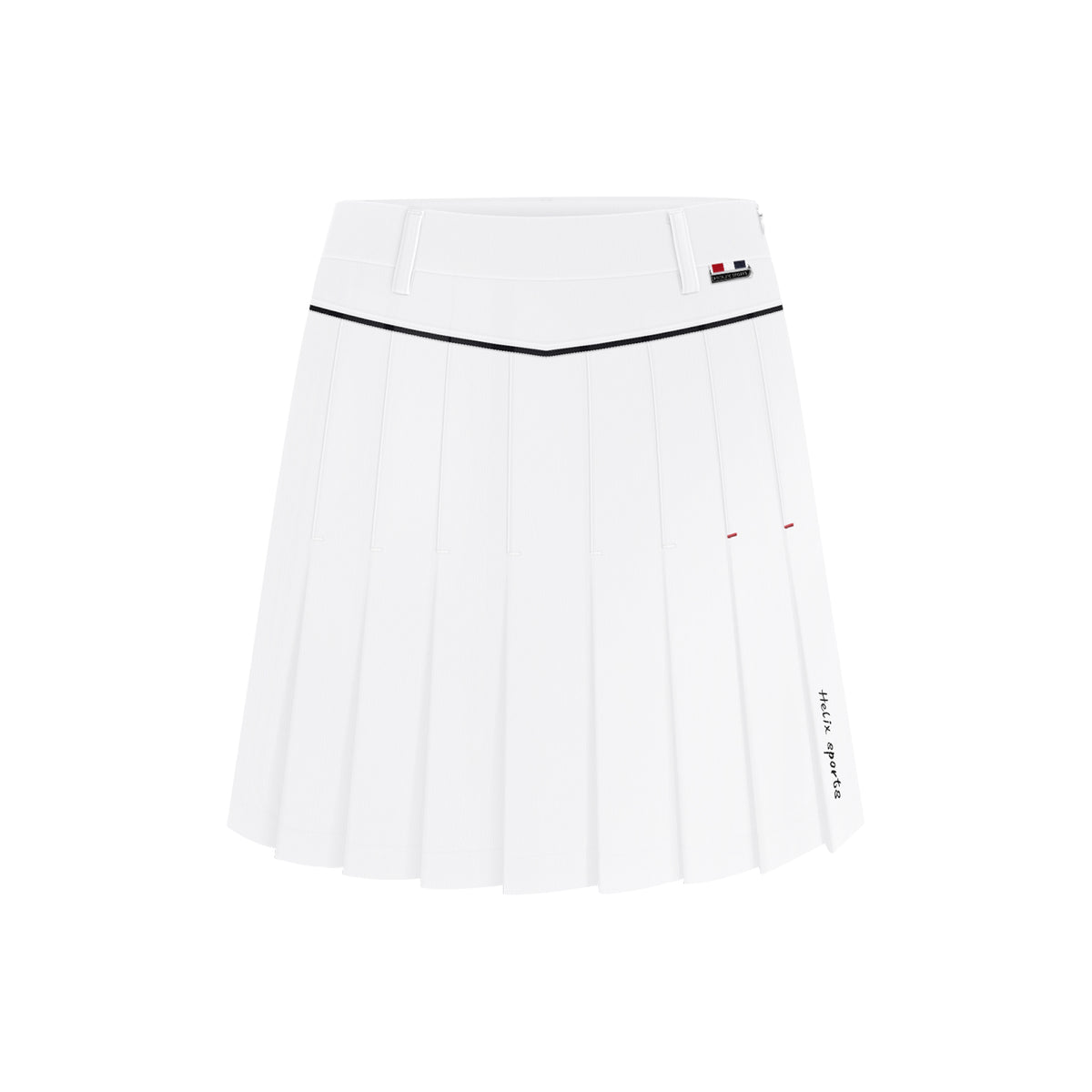 Woven Pleated Skirt For Women