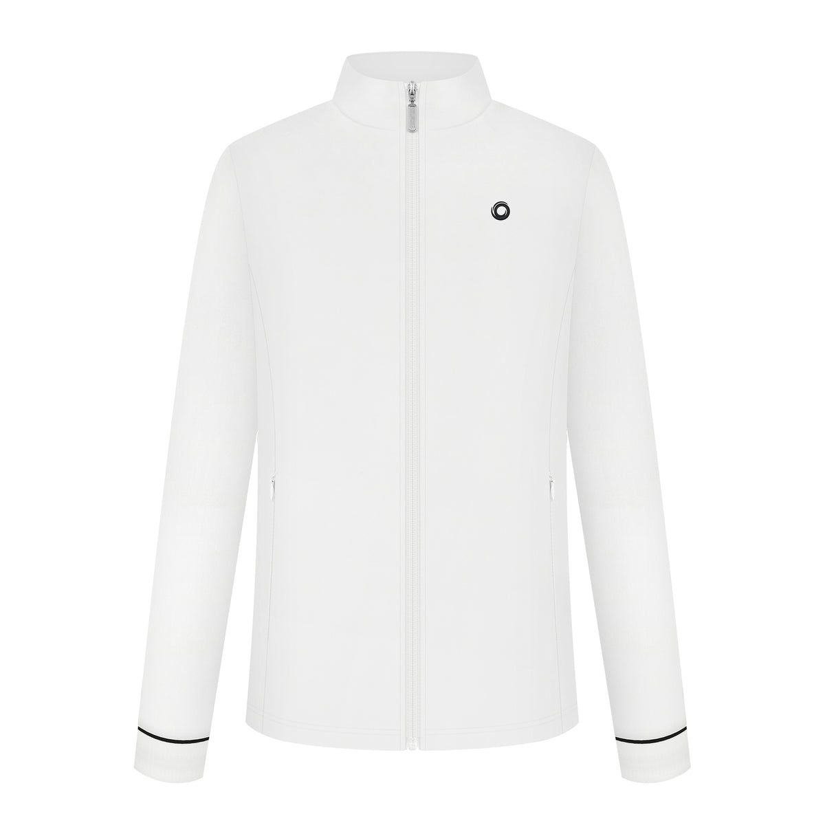 Women's stand collar knitted jacket H60525F