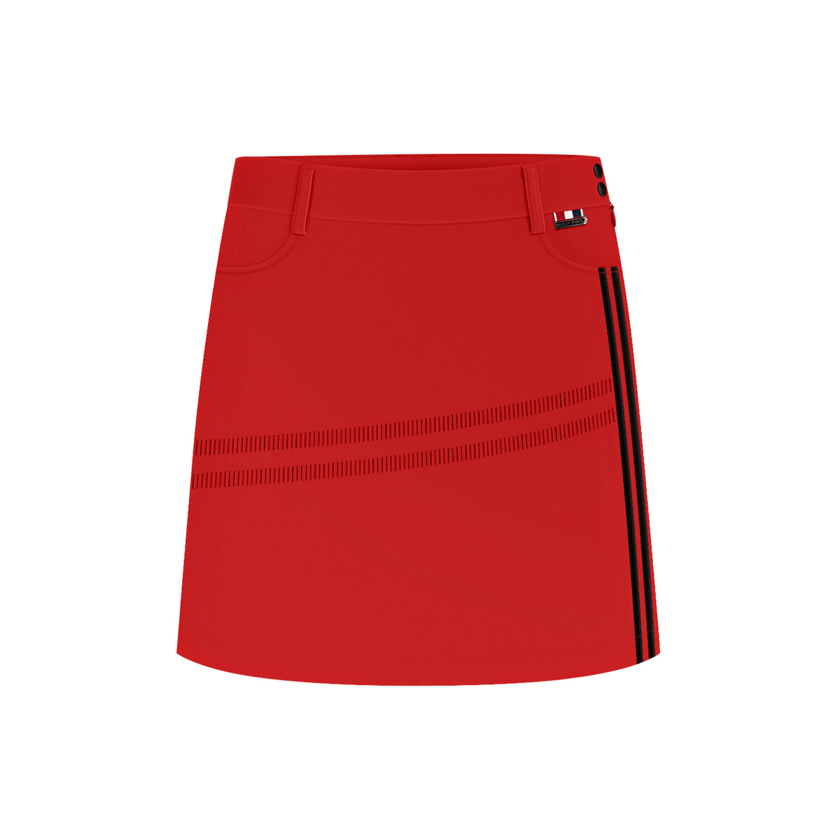 Elastic woven skirt for women