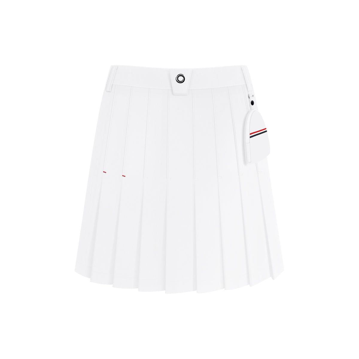 Woven Pleated Skirt For Women