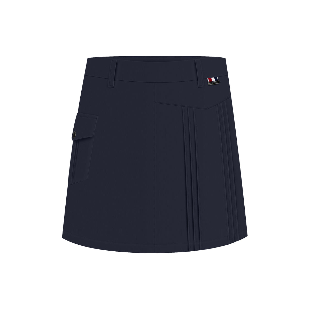 Elastic woven skirt for women