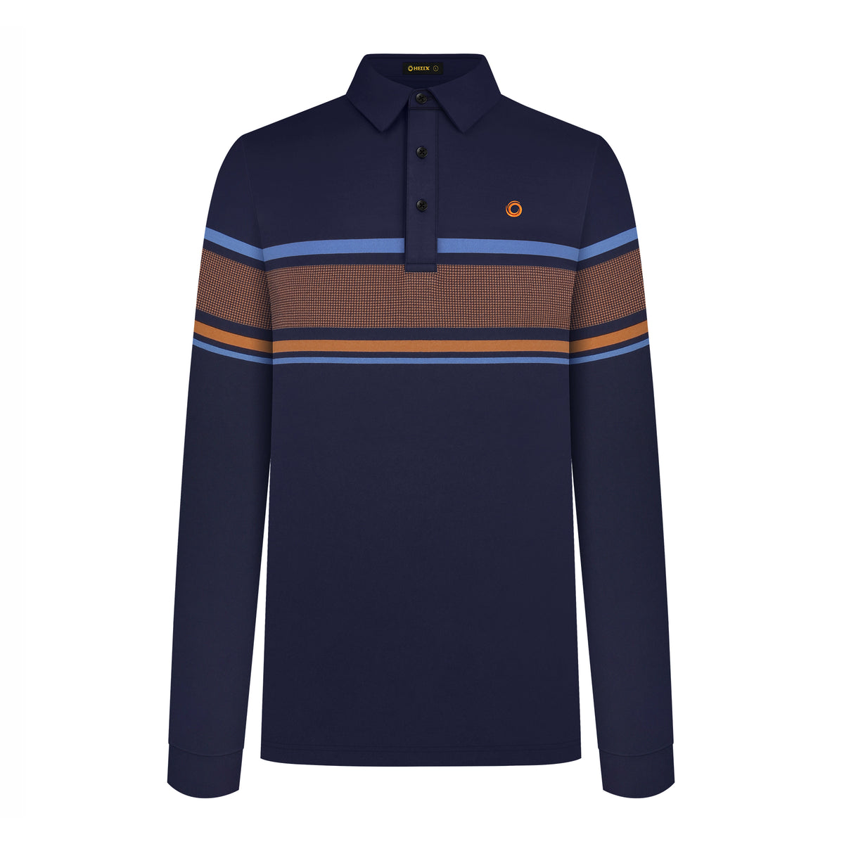 Long Sleeve Polo Shirt For Men