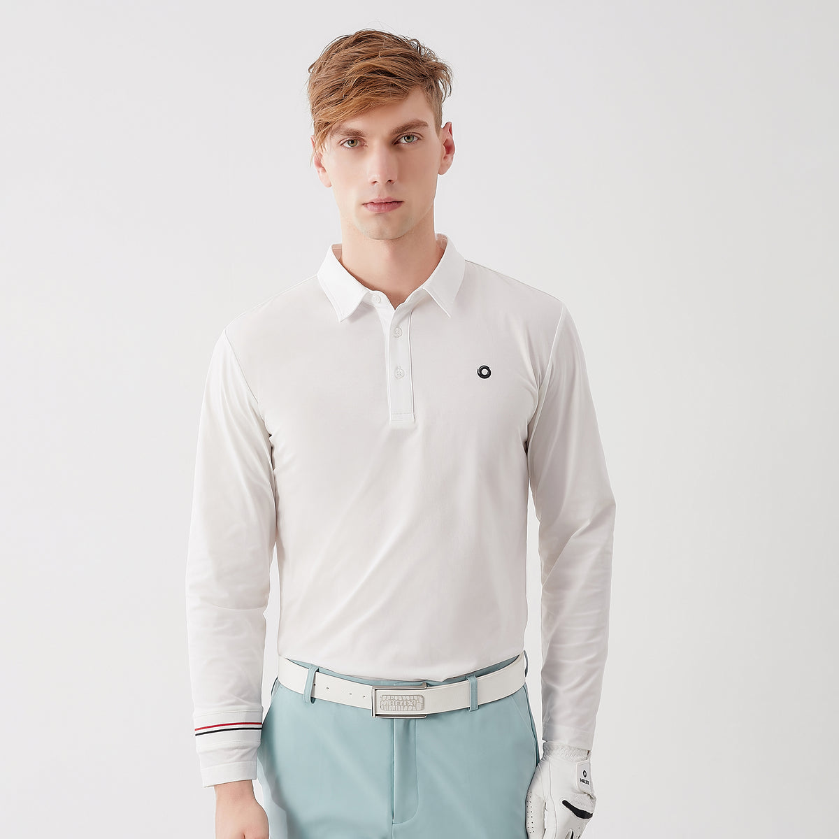 Men's Long-Sleeved Polo Shirt